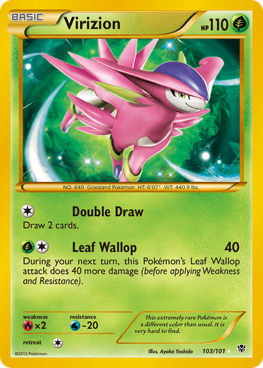 Virizion, Plasma Blast 103