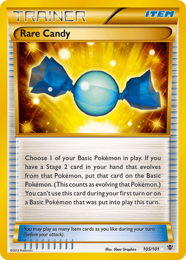 Rare Candy, Plasma Blast 105