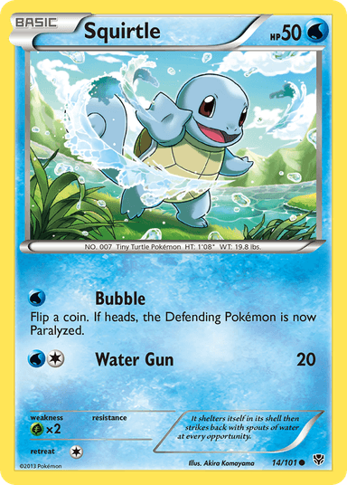 Squirtle, Plasma Blast 14