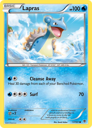 Lapras, Plasma Blast 17