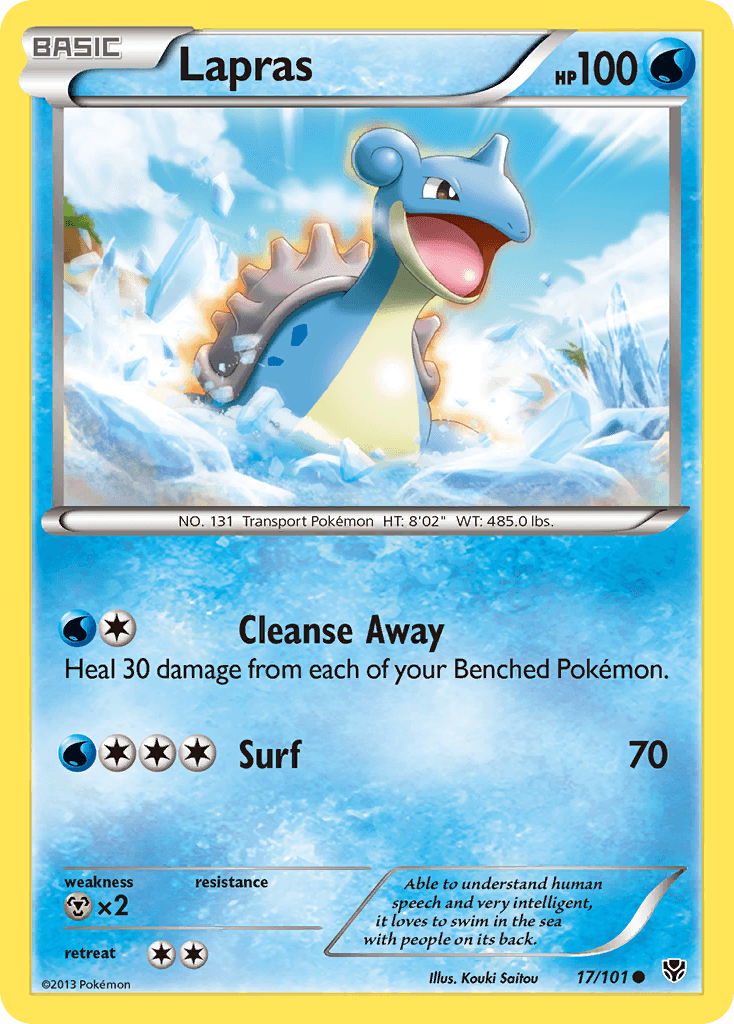 Lapras, Plasma Blast 17