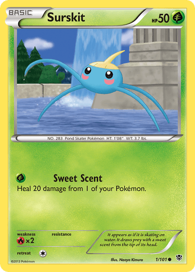 Surskit, Plasma Blast 1