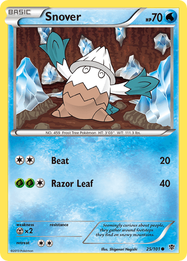 Snover, Plasma Blast 25
