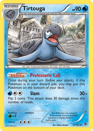 Tirtouga, Plasma Blast 27