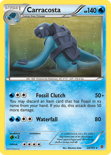 Carracosta, Plasma Blast 28
