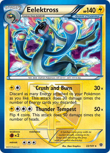 Eelektross, Plasma Blast 33