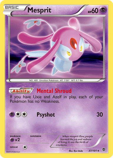Mesprit, Plasma Blast 37