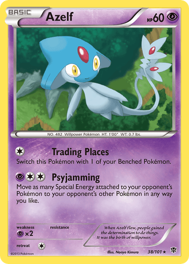 Azelf, Plasma Blast 38