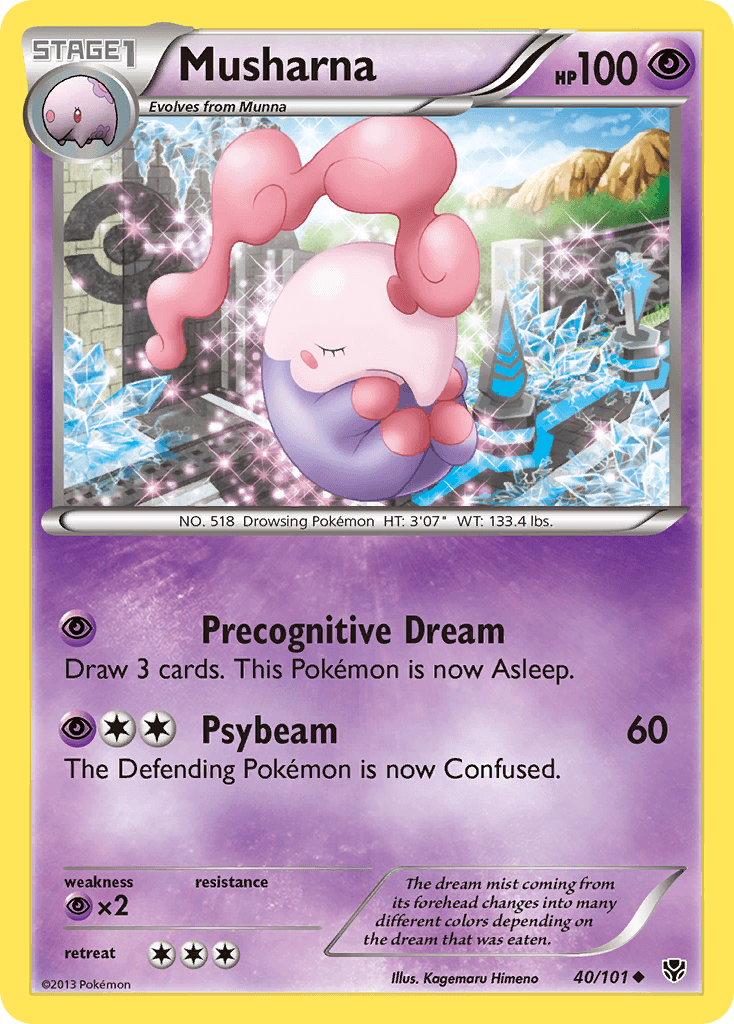 Musharna, Plasma Blast 40
