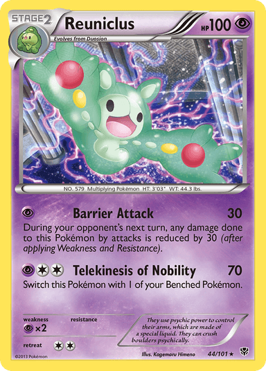 Reuniclus, Plasma Blast 44