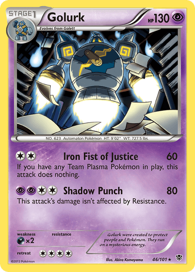 Golurk, Plasma Blast 46