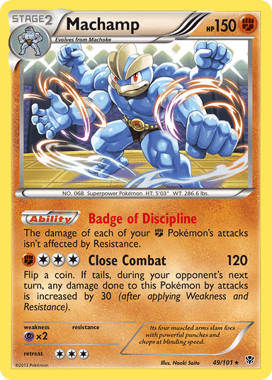 Machamp, Plasma Blast 49