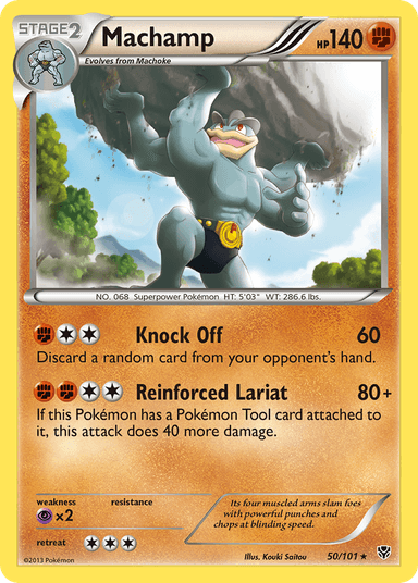 Machamp, Plasma Blast 50