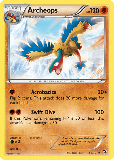 Archeops, Plasma Blast 54