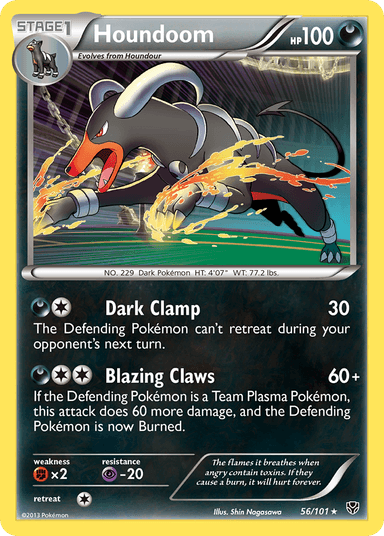 Houndoom, Plasma Blast 56
