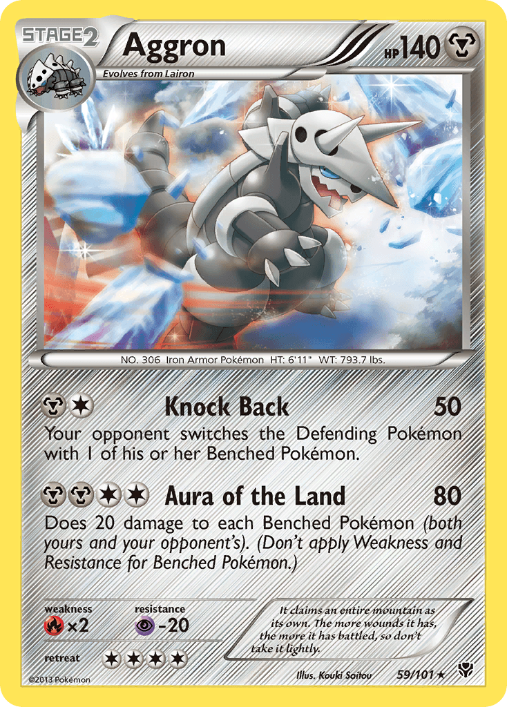 Aggron, Plasma Blast 59