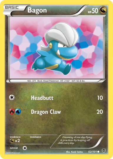 Bagon, Plasma Blast 62