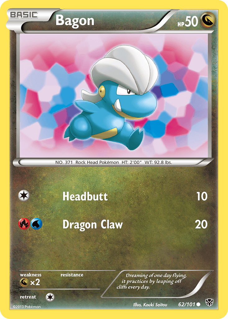 Bagon, Plasma Blast 62