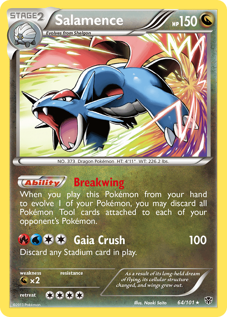 Salamence, Plasma Blast 64