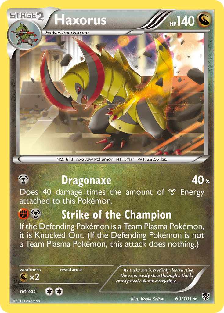 Haxorus, Plasma Blast 69