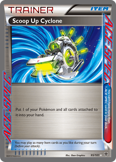 Scoop Up Cyclone, Plasma Blast 95