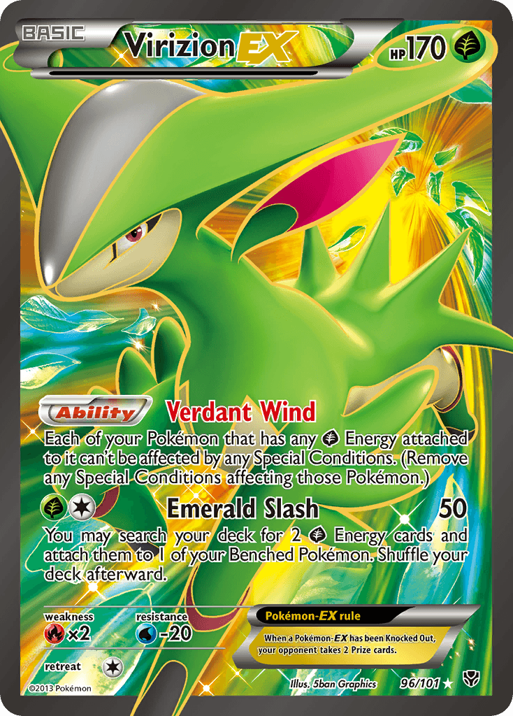 Virizion-EX, Plasma Blast 96