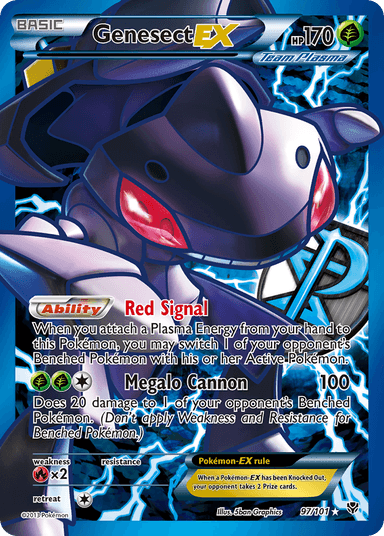 Genesect-EX, Plasma Blast 97