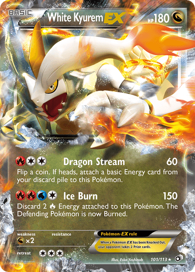 White Kyurem-EX, Legendary Treasures 101