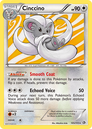 Cinccino, Legendary Treasures 105