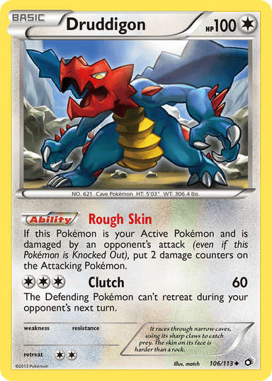 Druddigon, Legendary Treasures 106