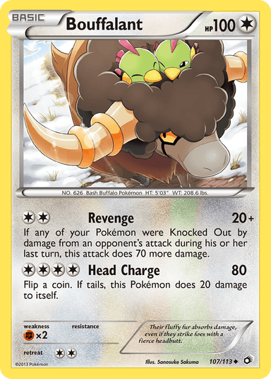 Bouffalant, Legendary Treasures 107