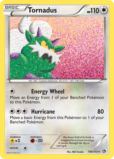 Tornadus, Legendary Treasures 108