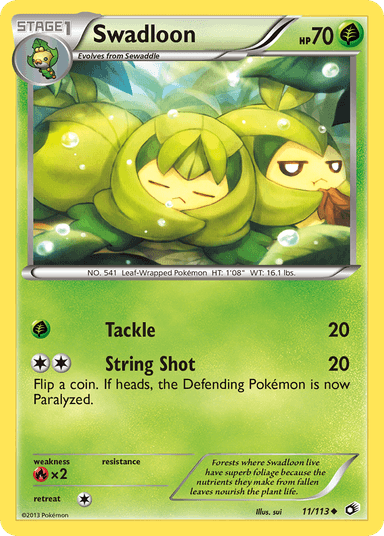 Swadloon, Legendary Treasures 11