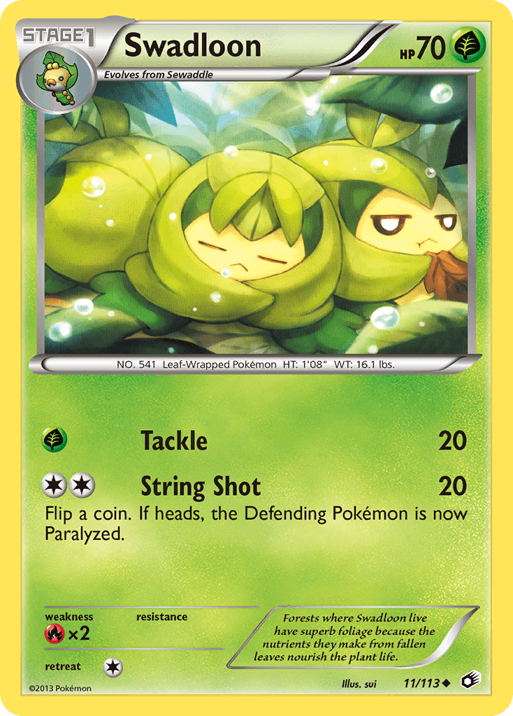 Swadloon, Legendary Treasures 11