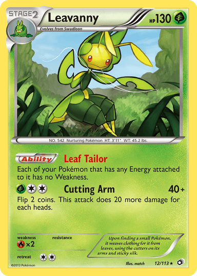 Leavanny, Legendary Treasures 12
