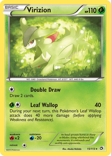 Virizion, Legendary Treasures 15