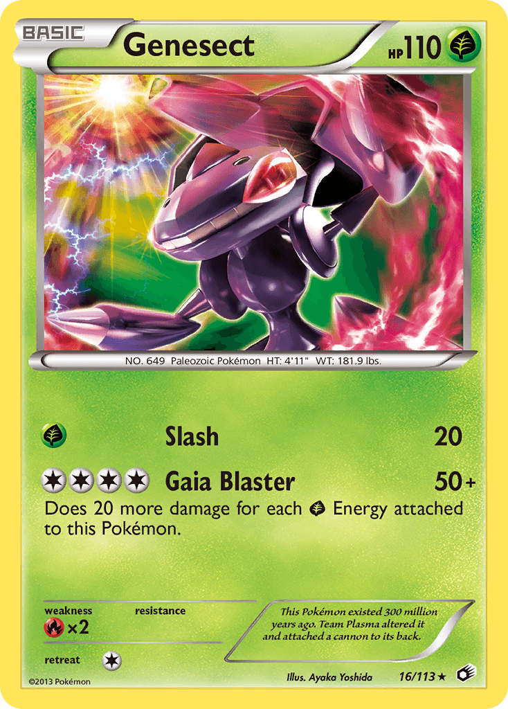 Genesect, Legendary Treasures 16