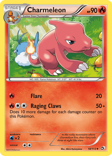 Charmeleon, Legendary Treasures 18