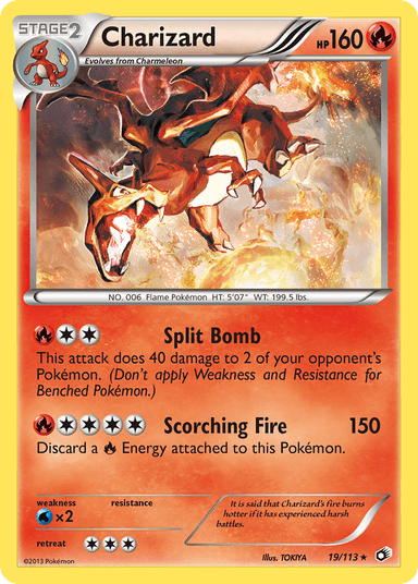 Charizard, Legendary Treasures 19