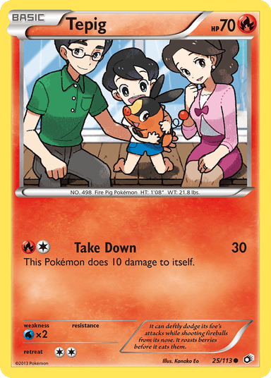 Tepig, Legendary Treasures 25