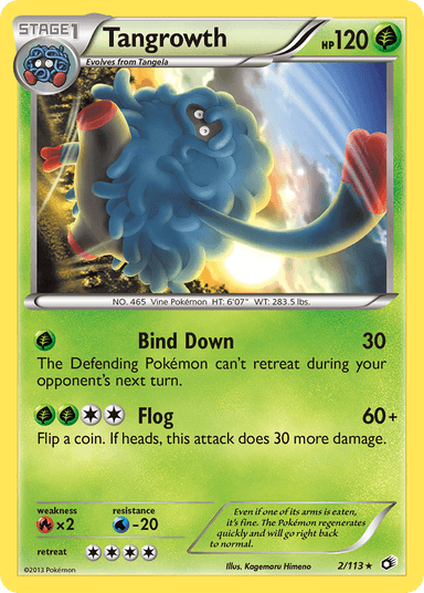 Tangrowth, Legendary Treasures 2