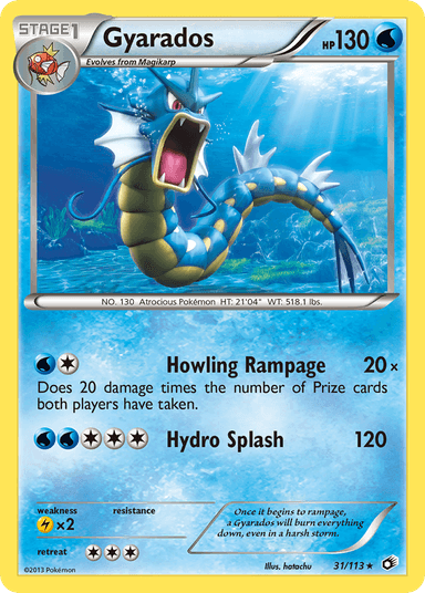 Gyarados, Legendary Treasures 31