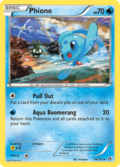 Phione, Legendary Treasures 36
