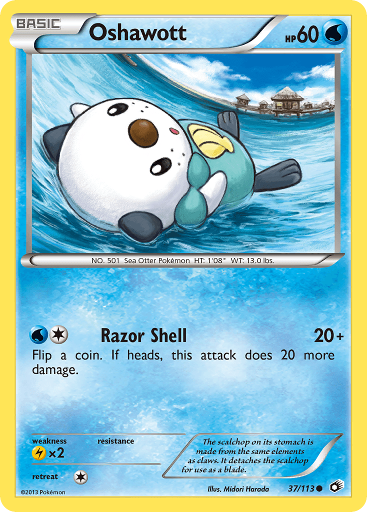 Oshawott, Legendary Treasures 37