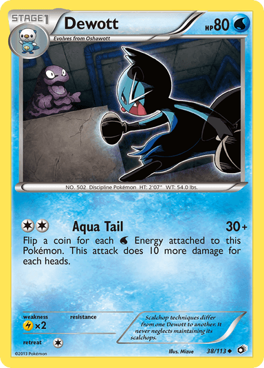 Dewott, Legendary Treasures 38