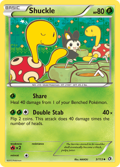 Shuckle, Legendary Treasures 3