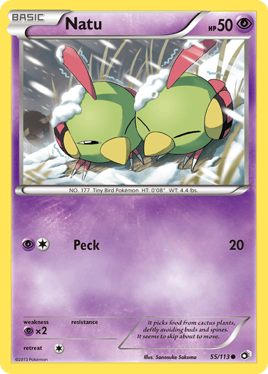 Natu, Legendary Treasures 55