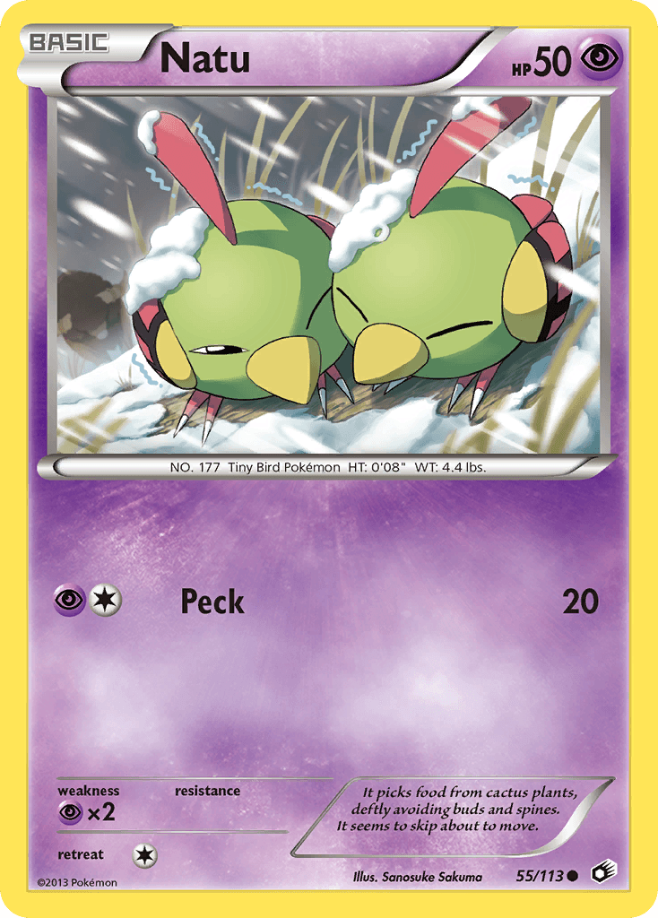 Natu, Legendary Treasures 55