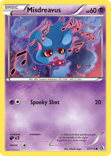 Misdreavus, Legendary Treasures 57