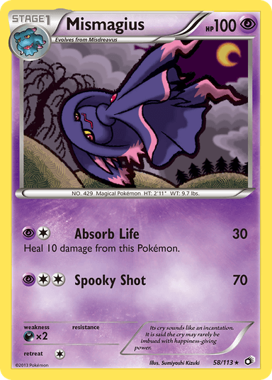 Mismagius, Legendary Treasures 58